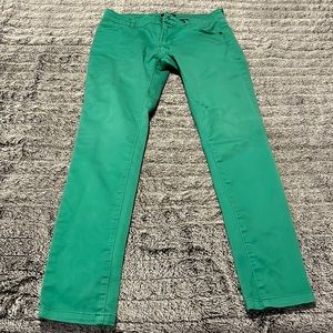 Green jeans